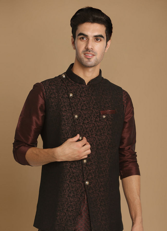 Manyavar waistcoat sale